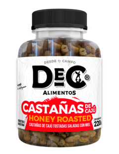 Castañas de Cajou Honey Roasted- 220gr -Dec- [6uni] 808-12