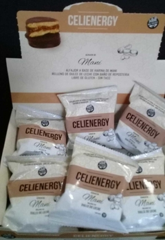 Afajores Sin Tacc- CELIENERGY 904-12 [12u] Sabor Avellanas- Cobertura chocolate negro - Healthy Snack- Snackea saludable