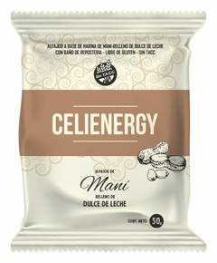 Afajores Sin Tacc- CELIENERGY 903-12 [12u] Sabor Mani- relleno con dulce de leche