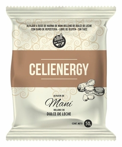 Afajores Sin Tacc- CELIENERGY 903-1 [1u] Sabor Mani- relleno con dulce de leche