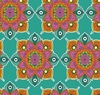 Tricoline Estampado - Mandala Tiffany tecido 100% algodão patchwork costura criativa