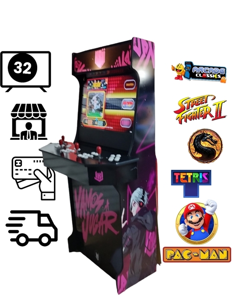 Maquina Arcade Modelo Zapata - Comprar en vicionet