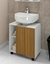 Gabinete de Banheiro Pequin C/ Rodizio - comprar online
