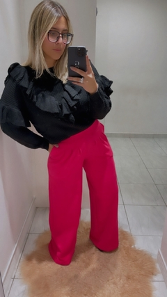 Calça pantalona moletom