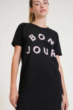 VESTIDO BONJOUR NEGRO