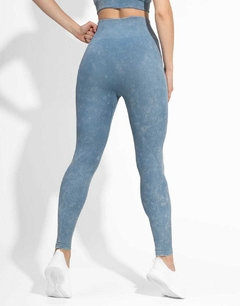 SEAMLESS ZIPPED BLUE - tienda online