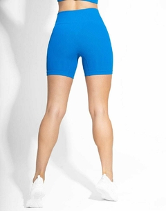 BIKER LACE BLUE SEAMLESS - tienda online