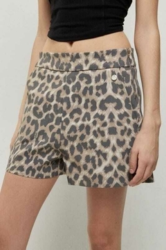 SHORT MIAMI LEOPARDO