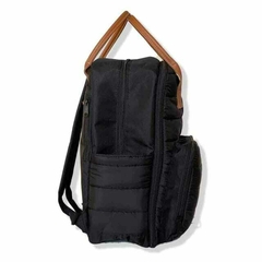 MOCHILA MATERNAL POLY NEGRO OPACO - tienda online