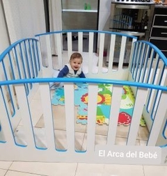 Corralito de Madera Small Encastrable Línea Premium - El Arca del Bebè