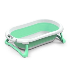 Bañera Punti Plegable Flexible Compacta VERDE