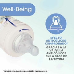 Mamadera Chicco Wellbeing 150ml 0m+ Rosa - comprar online