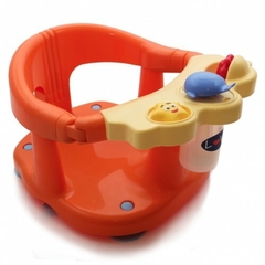 Aro De Baño Bebe Con Juegos Burbujero NARANJA