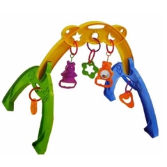 Gimnasio Para Bebe Didactico Con 3 Sonajeros Duravit