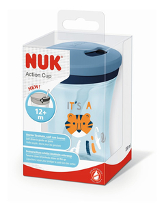 Vaso NUK Evolution Action Cup con sorbete flexible AZUL en internet