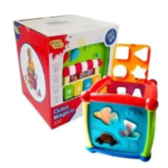 Cubo Mágico Encastrable Didáctico Con Piano - Zippy Toys - comprar online