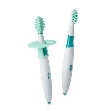 NUK Entrena – Set de de cepillos dentales x 2