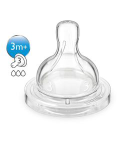 Tetina avent clasic Anti Colic 3m+ x2