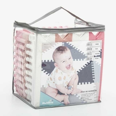 Piso de Goma Eva Triangular 32x32 40 piezas Rosa - comprar online
