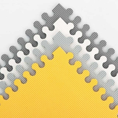 Piso de Goma Eva Triangular 32x32 40 piezas Color Maiz - comprar online