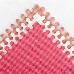 Piso de Goma Eva Triangular 32x32 40 piezas Rosa en internet