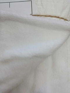 Manta Tusor Reversible polar Blanca - comprar online