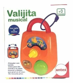 Valija Cajita Musical Bebes Sonido Aprendizaje Antex