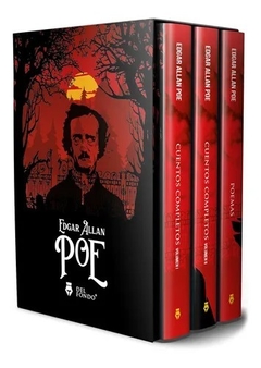 Colección Cuentos Y Poemas Completos Edgar Allan Poe 3 Libros Nuevos