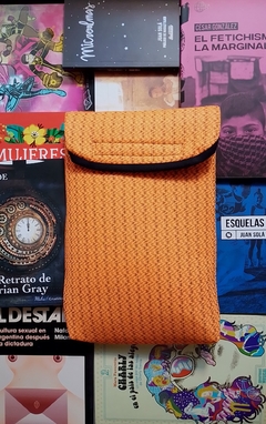 Funda para libros grande color naranja - comprar online