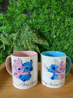 Canecas do Stitch e Angel - comprar online