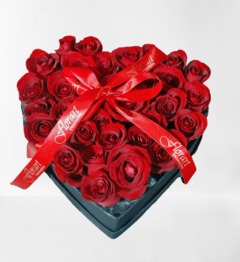 Coração apaixonado - Florart Floricultura 