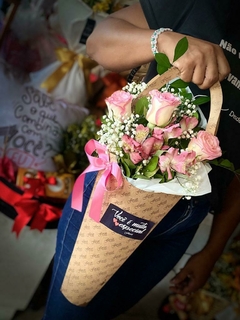 Bag com rosas - Florart Floricultura 
