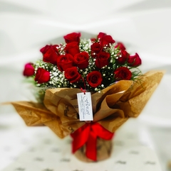 Imagem do Ramalhete com 20 rosas VERMELHAS