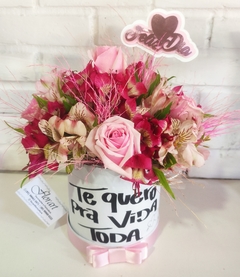 Box com mix de flores - comprar online
