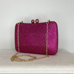 Clutch Pink Strass