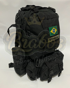 MOCHILA ASSAULT 55 Lts - PRETA - comprar online