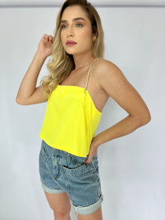 BLUSA GLAM | AMARELA