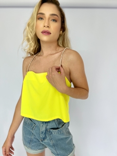 BLUSA GLAM | AMARELA - loja online