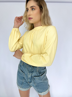 BLUSA TON | BUTTER YELLOW - comprar online