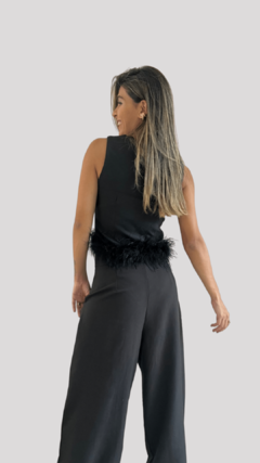 Imagem do BLUSA PLUMAS | PRETO