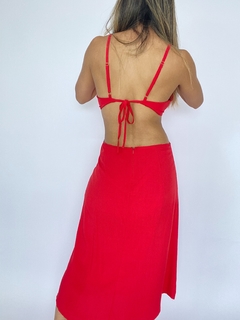 VESTIDO CARAÍVA | VERMELHO