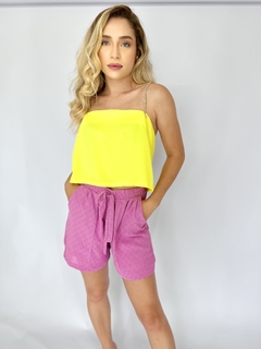 SHORTS MALTA | ROSA FUCSIA - NOHLA 