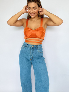 TOP BUSTIER ZARA | LARANJA