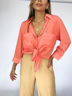 CAMISA ALÊ | CORAL - loja online