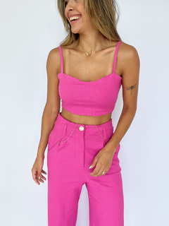 CONJUNTO LINHO VIX | ROSA na internet