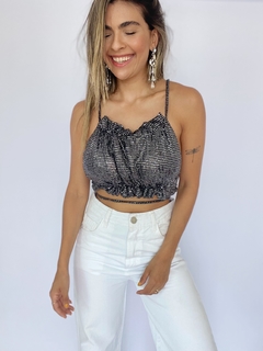 TOP CROPPED SHINE - comprar online