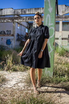 VESTIDO SERENA | PRETO