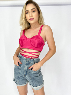 TOP BUSTIER ZARA | PINK