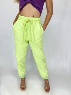 CALÇA JOGGER | VERDE LIMA