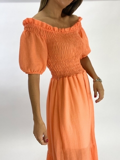 VESTIDO MARIE | CORAL - loja online